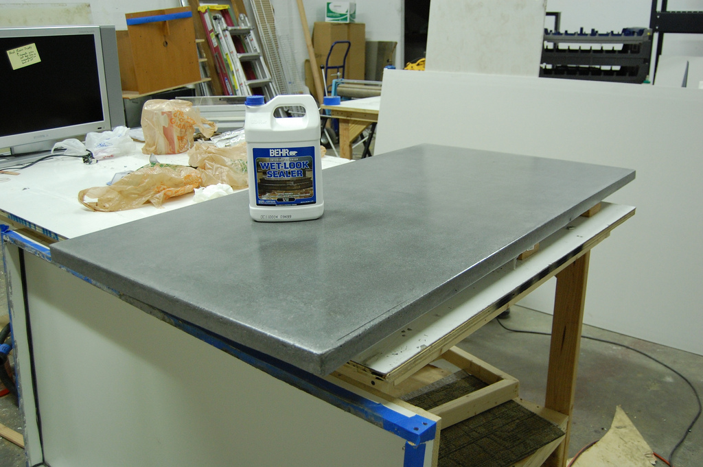 Constructing Your Concrete Countertop Thermoconcrete